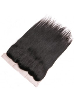 130% Density Free Part Human Hair Natural Hairline  Straight Hair 13x4 Ear to Ear Lace Frontal 